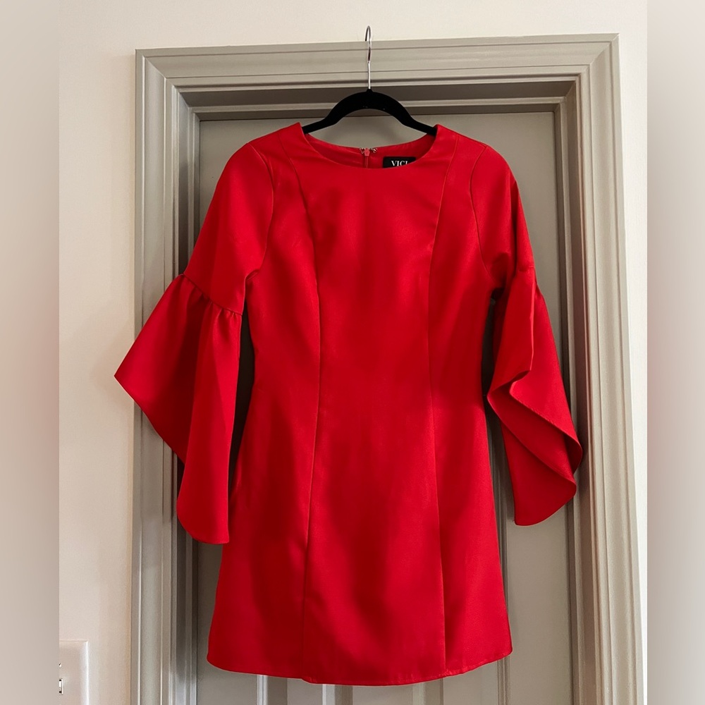 Vici Vibrant Red Dress
